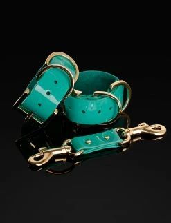 Honey Birdette Bondage Kit Jade -Hot Sale Honey Birdette Store 1.HB Cuffs Jade Liquid