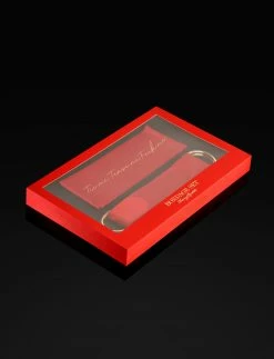 Honey Birdette Bondage Kit Deluxe Red Satin - Tie Me, Tease Me... -Hot Sale Honey Birdette Store 5.HB Red Tie Me Tease Me Close