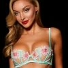 Honey Birdette Amelie Mint Bra -Hot Sale Honey Birdette Store Amelie Bra Frontcopy