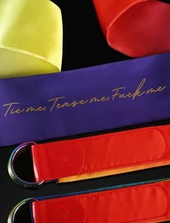 Honey Birdette Bondage Kit Rainbow Deluxe -Hot Sale Honey Birdette Store Bondage Restrains Rainbow2jpg