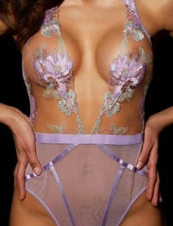 Honey Birdette AU Christine Unicorn Bodysuit Set -Hot Sale Honey Birdette Store Christine Bodysuit FrontZOOM1copy2