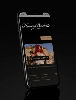 Honey Birdette Online Gift Voucher Sent Directly Via Email