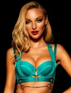 Honey Birdette Kukuro Jade Bra