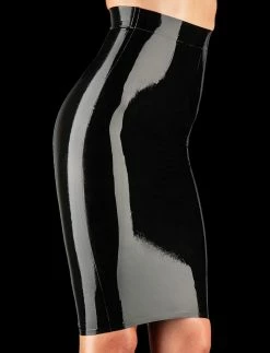 Honey Birdette Latex Pencil Skirt -Hot Sale Honey Birdette Store Latex Skirt3