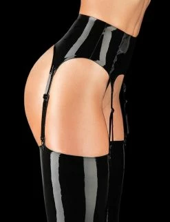 Honey Birdette Latex Garter Belt