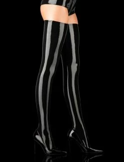 Honey Birdette Latex Thigh Highs