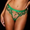Honey Birdette Laura Emerald Panty -Hot Sale Honey Birdette Store LauraEmerald Brief Front 1 copy