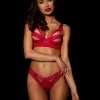 Honey Birdette AU Linda C Raspberry Bra & Bottom Set