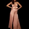 Honey Birdette Melissa Blush Loungewear Pants -Hot Sale Honey Birdette Store Melissa Bralette Pant Frontcopy