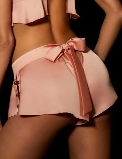 Honey Birdette AU Melissa Blush Loungewear Cami & Shorts Set -Hot Sale Honey Birdette Store Melissa Shorts Backcopy2 0cd7f674 bd62 4988 80c8 b1a5afd92c84