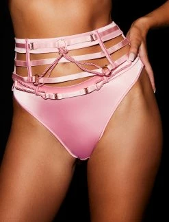 Honey Birdette AU Shibari Pink 3 Piece Set -Hot Sale Honey Birdette Store Shibari Brief SuspenderNOSTRAPS Frontcopy 0d3f5c31 6f03 4976 9e29 7c533c93a94f