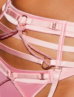Honey Birdette AU Shibari Pink 3 Piece Set -Hot Sale Honey Birdette Store Shibari Thong Suspender SideZOOMcopy 9873225e fbde 4e23 8d93 f6995f53c0a6