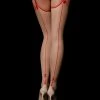 Honey Birdette Bowtie Red Stockings