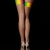 Honey Birdette Stockings Rainbow Sheers Stay Up