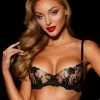 Honey Birdette Whitney Black Bra -Hot Sale Honey Birdette Store WhitneyB Bra Front 1